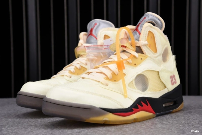 Bmlin Retro OFF-WHITE DH8565-100 5 Sail Jordan 0812